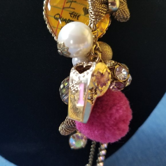 Betsey J VARSITY CRUSH "I ♥ the Quarterback" Varsity Crush Collection Necklace - Picture 8 of 14